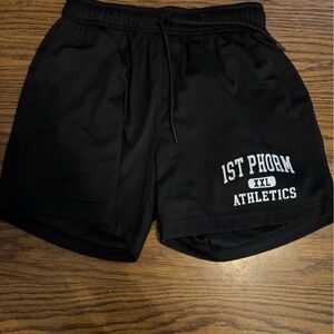1st Phorm Women's Black Athletic Shorts